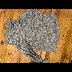 AthletA grey cowl neck sweatshirt